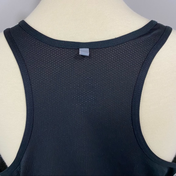 Nike Dri-Fit Black Vented Racerback Tank Top - Picture 7 of 11